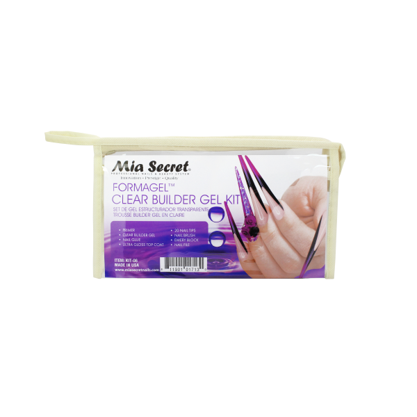Clear builder gel kit