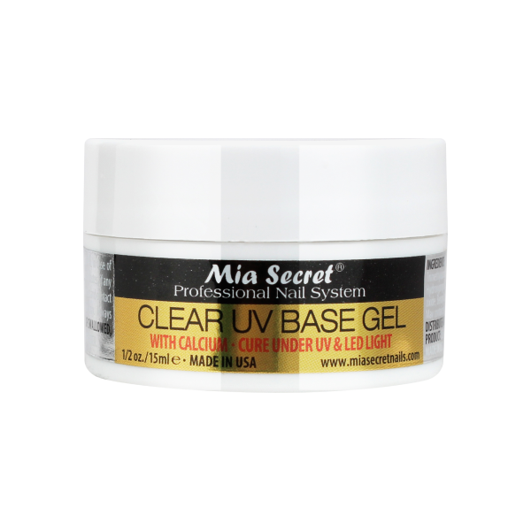 Clear UV base gel 15ml.