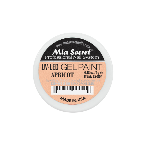 Gel paint apricot 5gr.