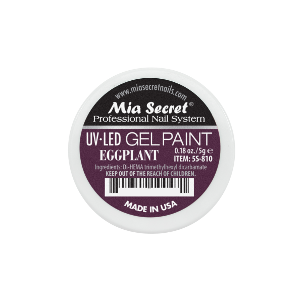 Gel paint eggplant 5gr.