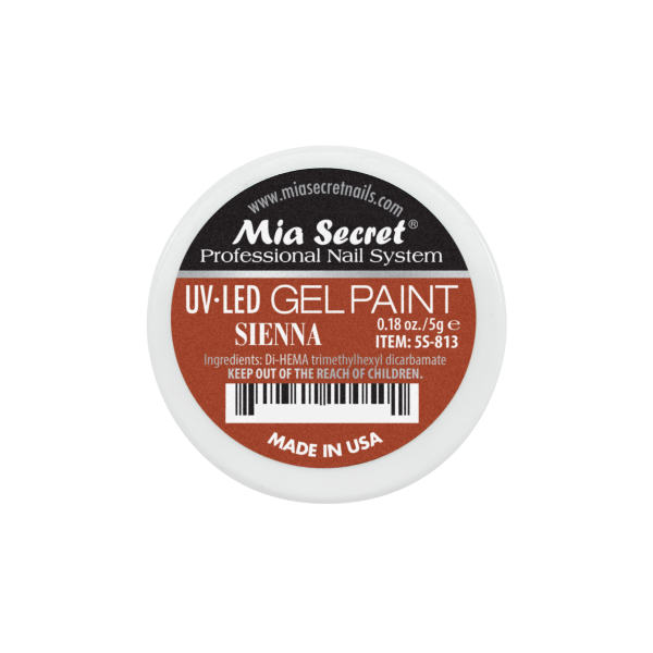 Gel paint sienna 5gr.