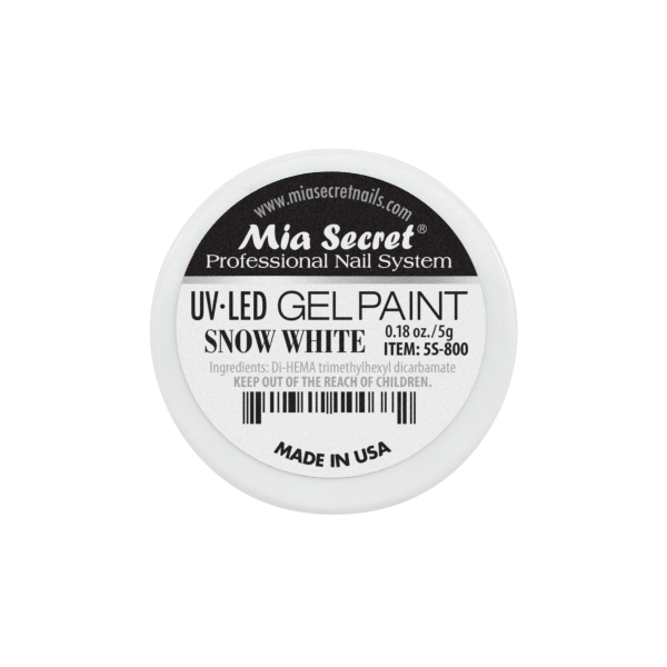 Gel paint snow white 5gr.