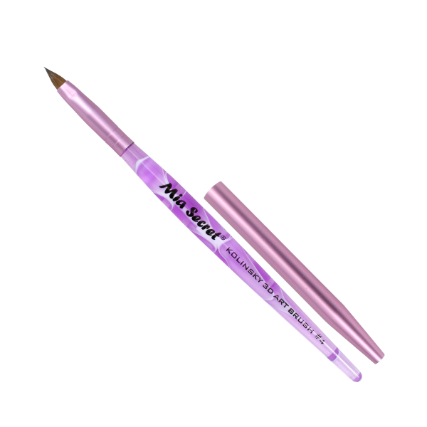 Kolinsky brush N.4 3D