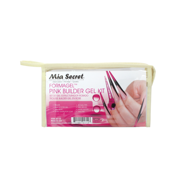 Pink builder gel kit