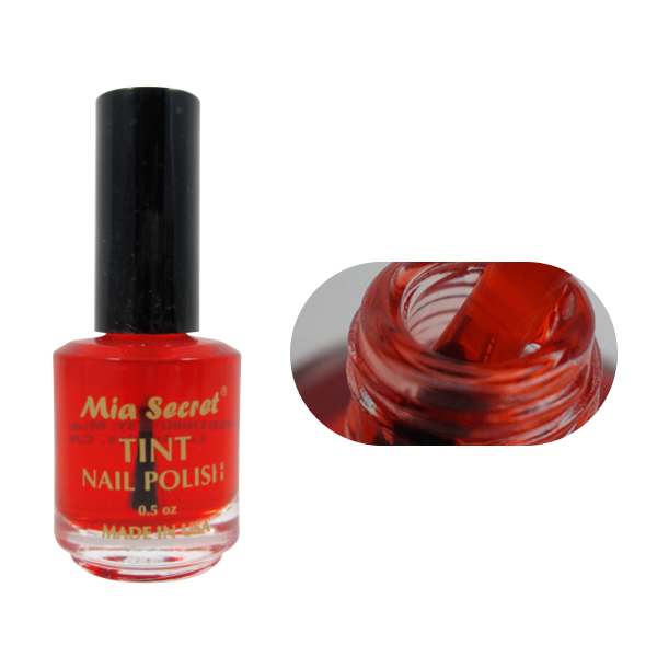 Tint nail polish 15ml. red