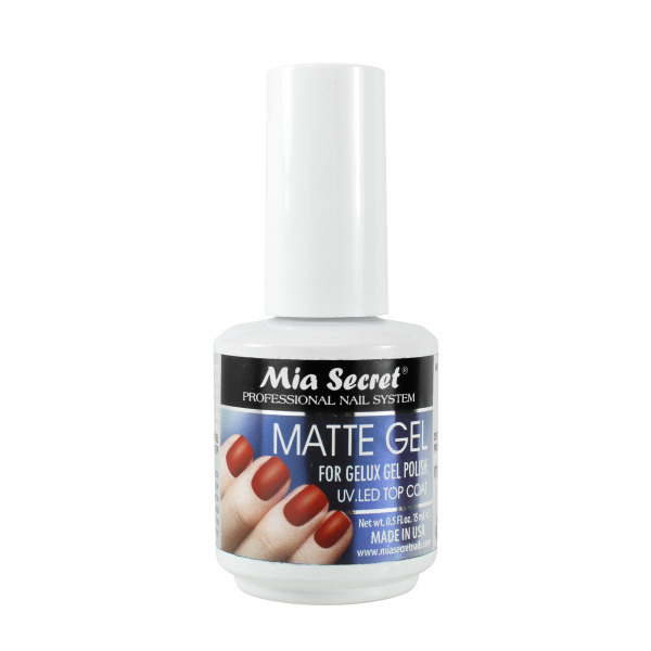 Top coat matte gel 15ml.