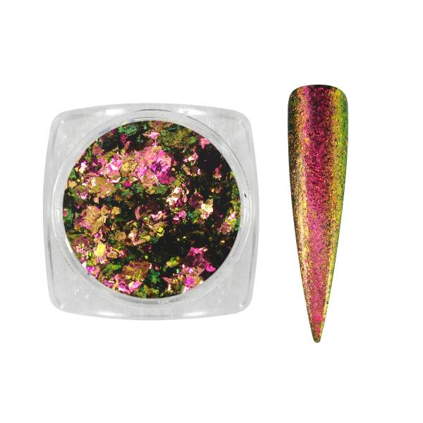 Metallic flakes