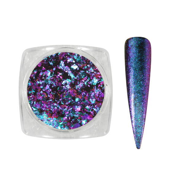 Metallic flakes