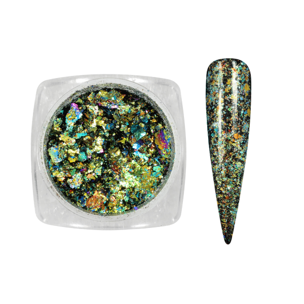 Metallic flakes
