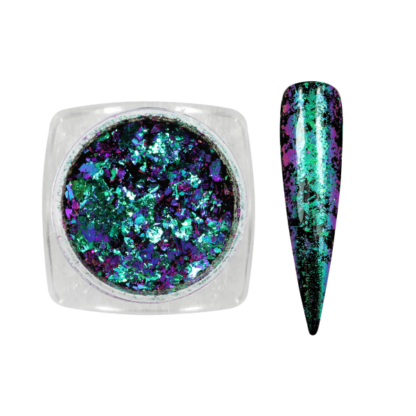Metallic flakes