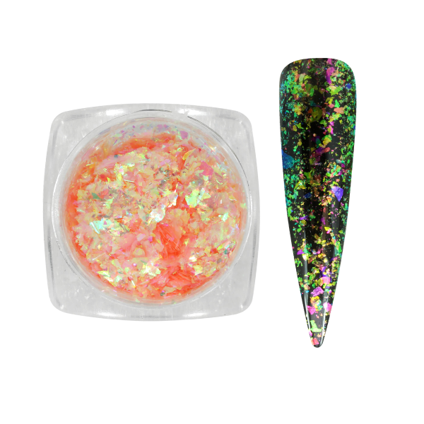 Metallic flakes