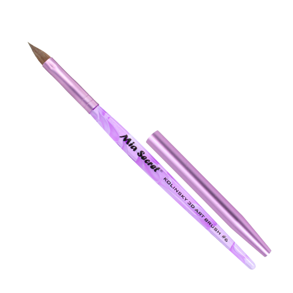 Kolinsky brush N.6 3D