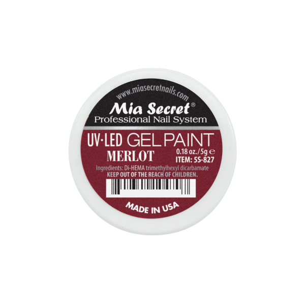Gel paint merlot 5gr.