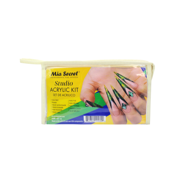 Studio acrylic pink kit