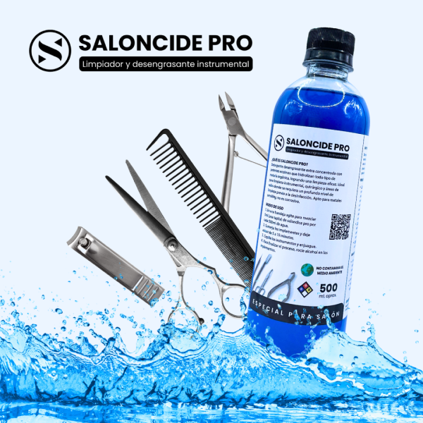 Limpiador enzimático 500ml. Saloncide PRO - Imagen 3
