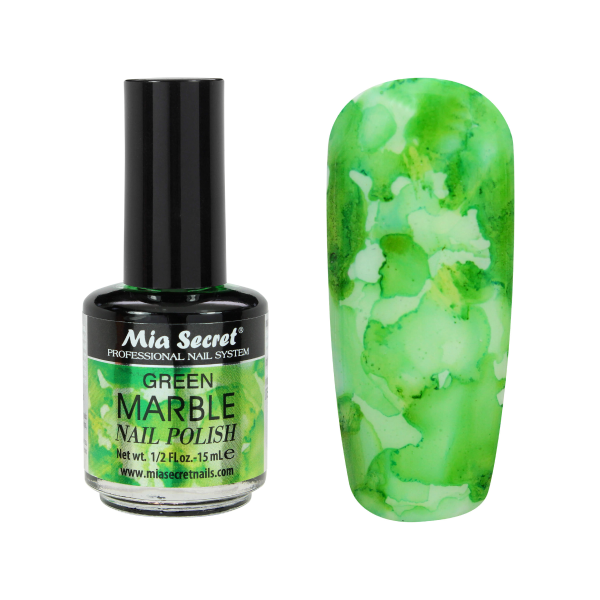 Marble 15ml. green