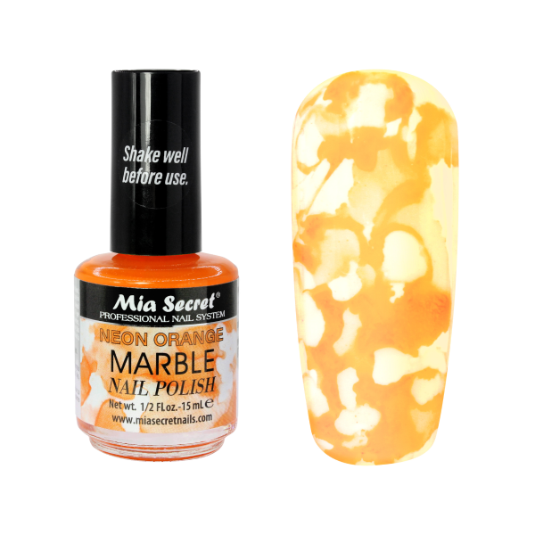 Marble 15ml. neon orange