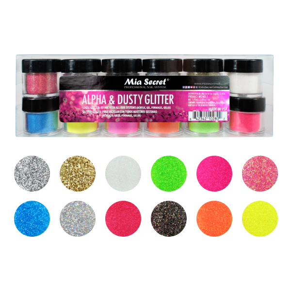 Alpha and dust glitter