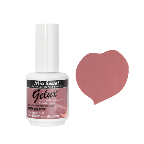Gelux antique pink 15ml.
