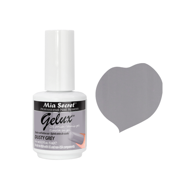 Gelux dusty grey 15ml. - Imagen 2