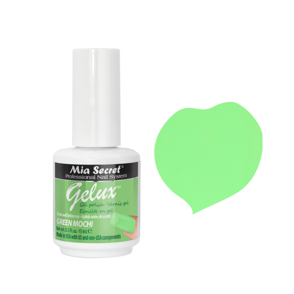 Gelux green mochi 15ml.