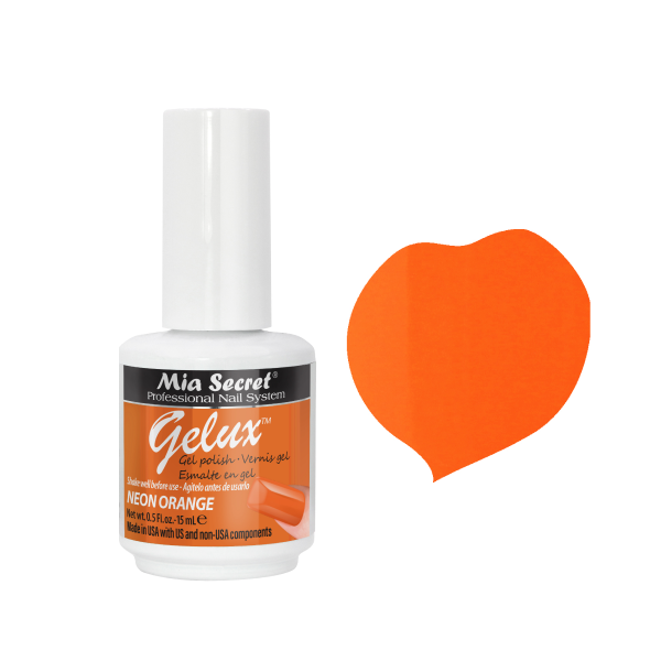 Gelux neon orange 15ml.