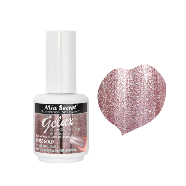 Gelux rose gold 15ml.