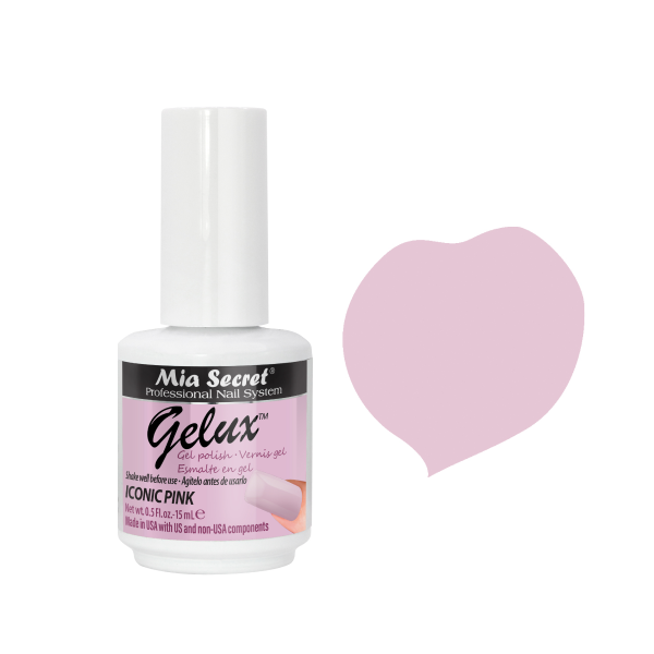 Gelux iconic pink 15ml.