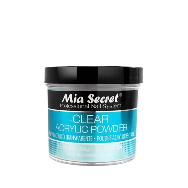 Polvo acrílico clear 240 g.