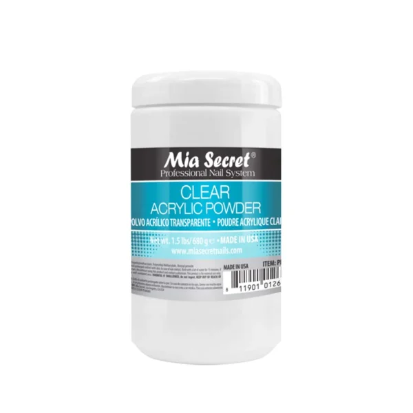 Polvo acrílico clear 680 g.
